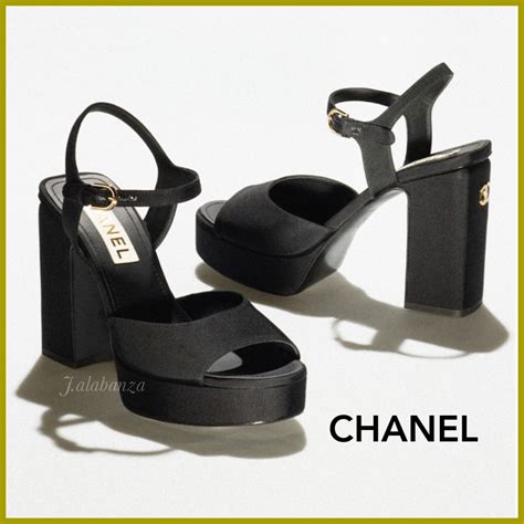 chanel open toe sandals.